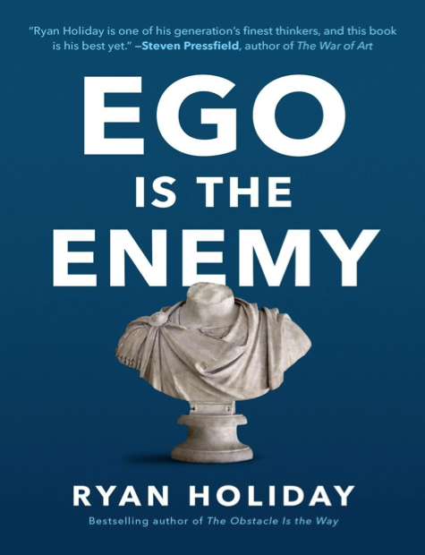 دانلود پی دی اف pdf کتاب Ego Is The Enemy | باکتابام 