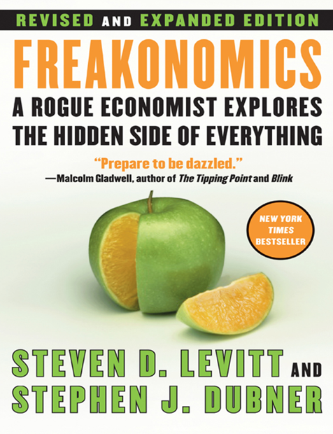  دانلود پی دی اف و ای پاب pdf+ePub کتاب Freakonomics - Steven D. Levitt · Stephen J. Dubner | باکتابام 