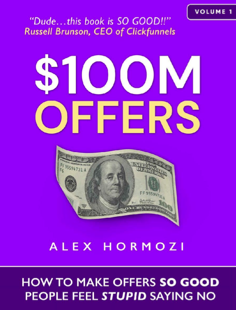 دانلود پی دی اف pdf کتاب $100M Offers - Alex Hormozi | باکتابام