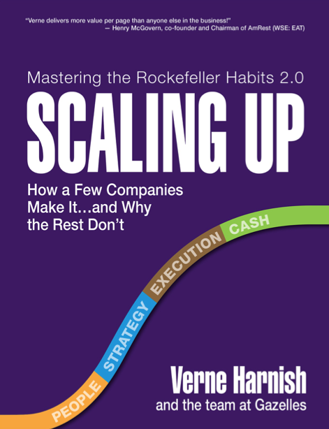 دانلود پی دی اف و ای پاب pdf+ePub کتاب Scaling Up - Verne Harnish | باکتابام 