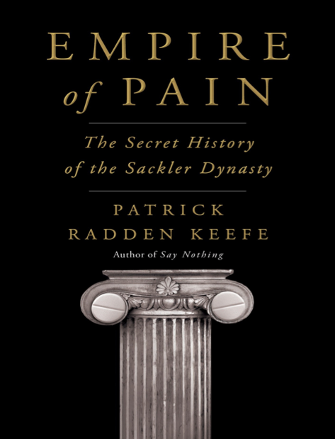  دانلود پی دی اف pdf کتاب Empire of Pain - Patrick Radden Keefe | باکتابام 