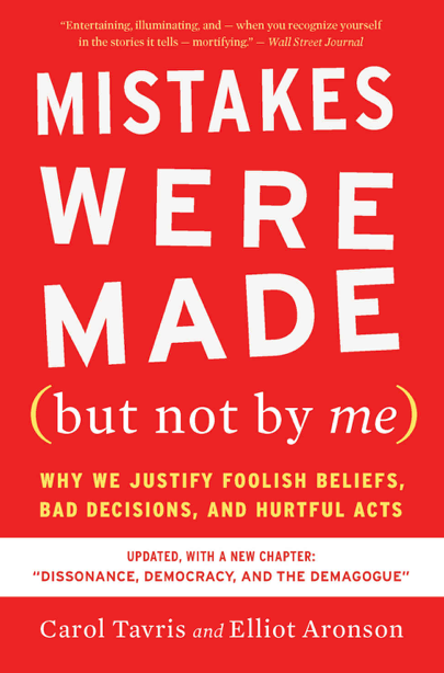  دانلود پی دی اف pdf کتاب Mistakes Were Made - Carol Tavris · Elliot Aronson | باکتابام 