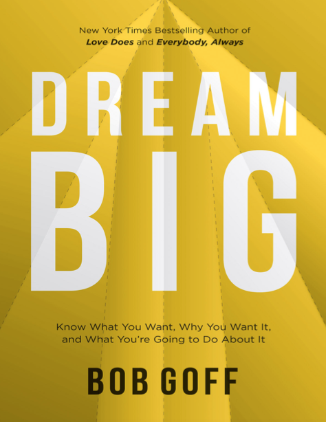  دانلود پی دی اف و ای پاب pdf+ePub کتاب Dream Big - Bob Goff | باکتابام 