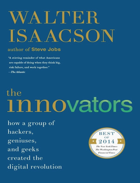  دانلود پی دی اف pdf کتاب The Innovators - Walter Isaacson | باکتابام 