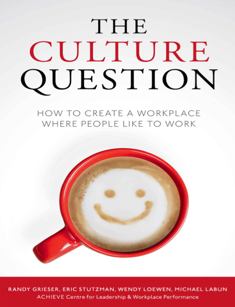  دانلود پی دی اف pdf کتاب The Culture Question - Randy Grieser | باکتابام 