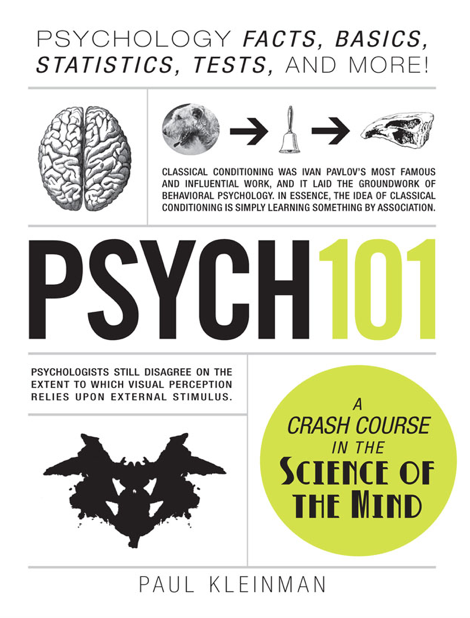  دانلود پی دی اف pdf کتاب Psych 101 - Paul Kleinman | باکتابام 
