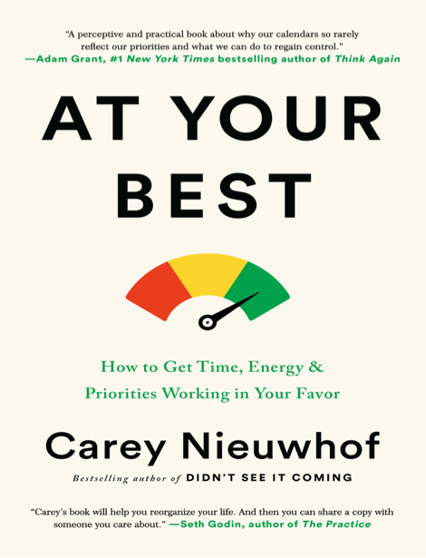  دانلود پی دی اف pdf کتاب At Your Best - Carey Nieuwhof | باکتابام 