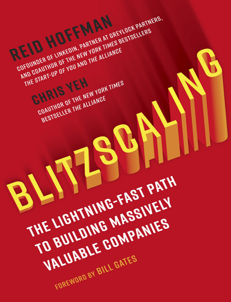  دانلود پی دی اف و ای پاب pdf+ePub کتاب Blitzscaling - Reid Hoffman | باکتابام 