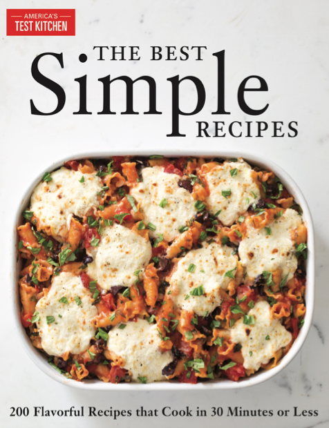  دانلود پی دی اف و ای پاب pdf+ePub کتاب The Best Simple Recipes - America’s Test Kitchen | باکتابام 