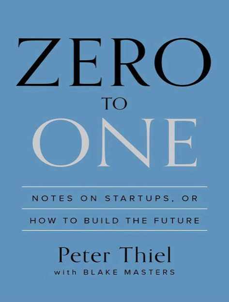 دانلود پی دی اف و ای پاب pdf+ePub کتاب Zero to One | باکتابام