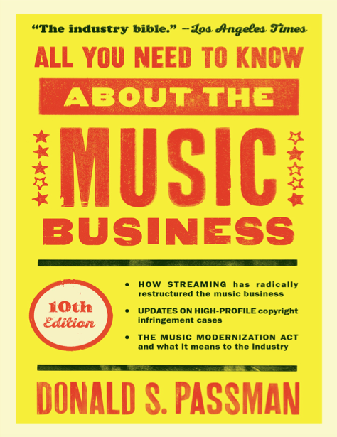  دانلود پی دی اف و ای پاب pdf+ePub کتاب All You Need to Know About the Music Business - 10th Edition | باکتابام 