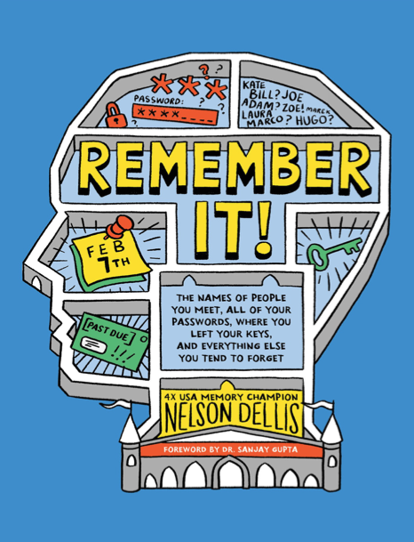دانلود پی دی اف و ای پاب pdf+ePub کتاب Remember It! - Nelson Dellis | باکتابام