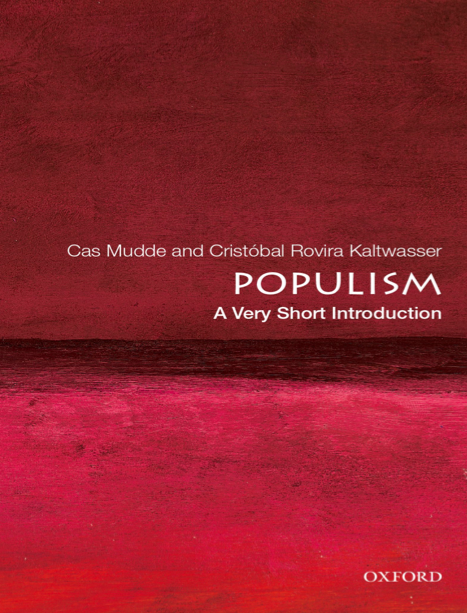  دانلود پی دی اف pdf+ePub کتاب Populism: A Very Short Introduction | باکتابام 