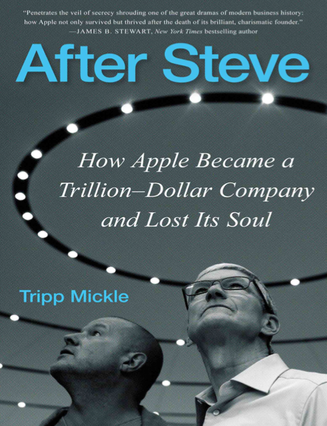 دانلود پی دی اف و ای پاب pdf+ePub کتاب After Steve - Tripp Mickle | باکتابام