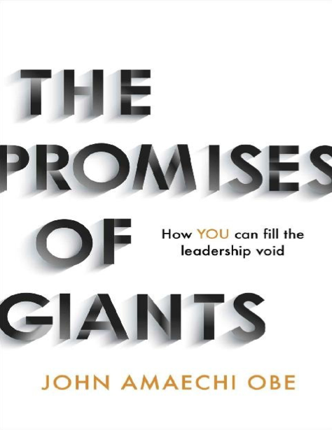 دانلود پی دی اف pdf کتاب The Promises of Giants - John Amaechi Obe | باکتابام