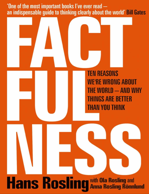  دانلود پی دی اف pdf کتاب Factfulness - Hans Rosling | باکتابام 