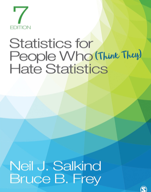 دانلود پی دی اف و ای پاب pdf+ePub کتاب Statistics for People Who (They Think) Hate Statistics - 7th Edition | باکتابام