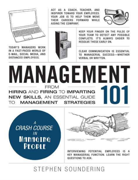  دانلود پی دی اف pdf کتاب Management 101 - Stephen Soundering | باکتابام 