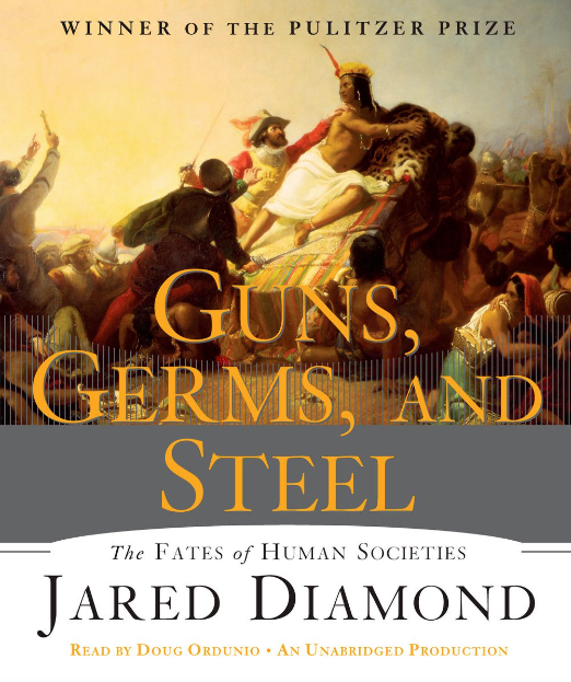 دانلود پی دی اف و ای پاب pdf+ePub کتاب Guns, Germs, and Steel - Jared Diamond | باکتابام
