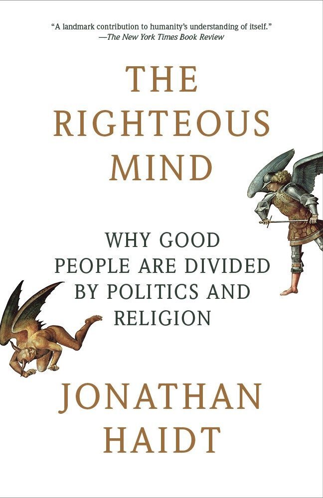  دانلود پی دی اف و ای پاب pdf+ePub کتاب The Righteous Mind - Jonathan Haidt | باکتابام 